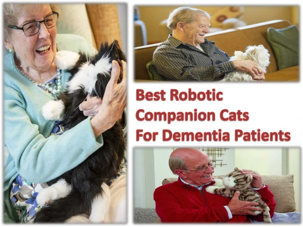 Best Robotic Companion Cats For Dementia Patients