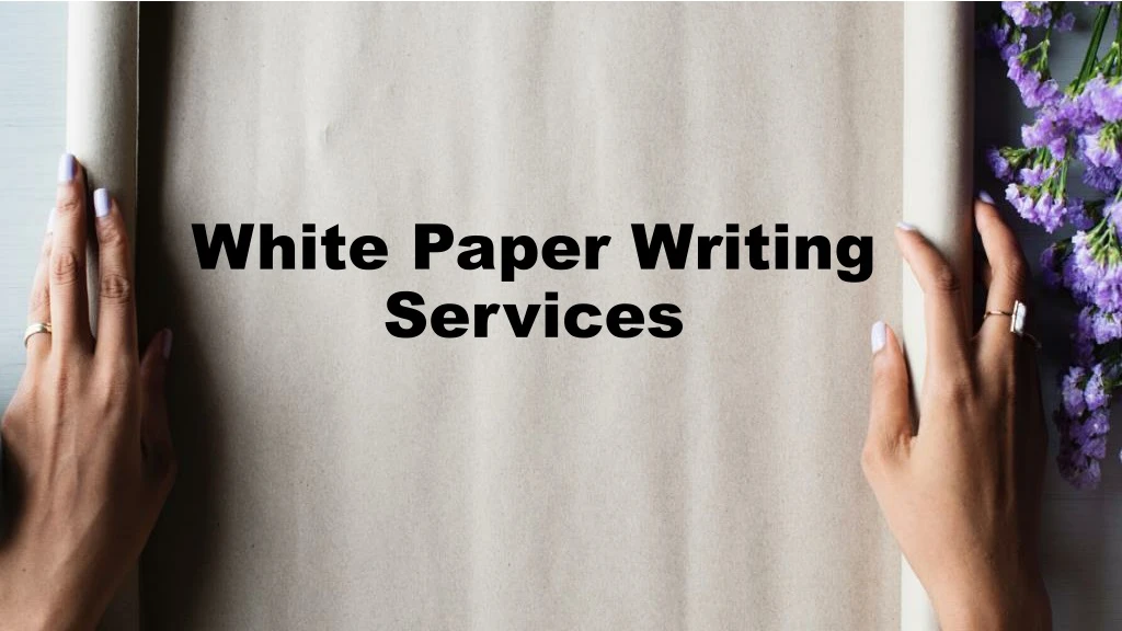 white paper writing services
