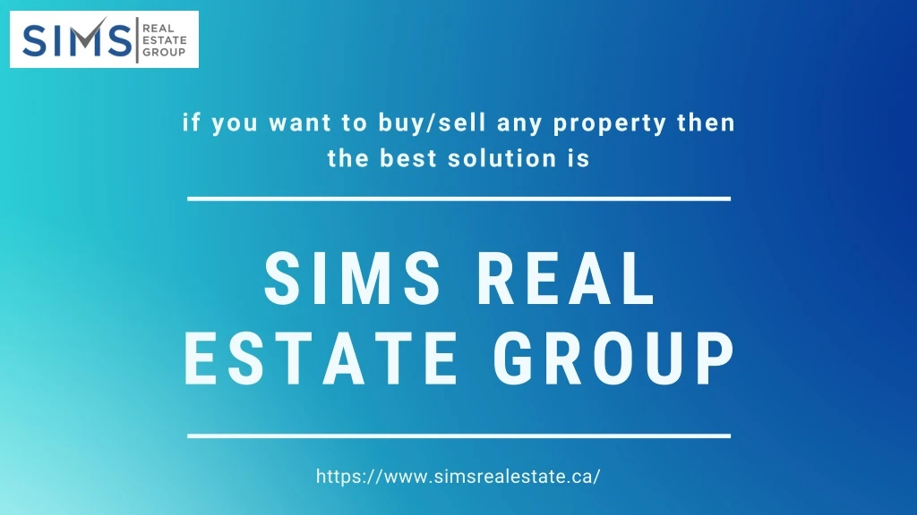 if you want to buy sell any property then