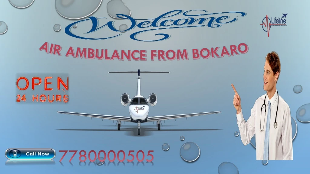 air ambulance from bokaro