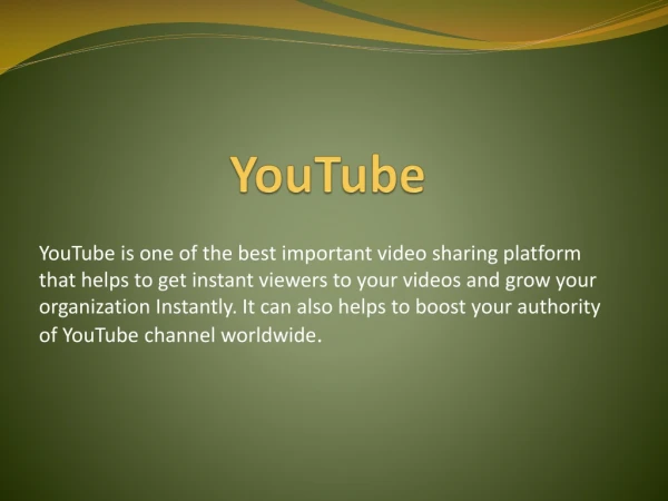 youtube
