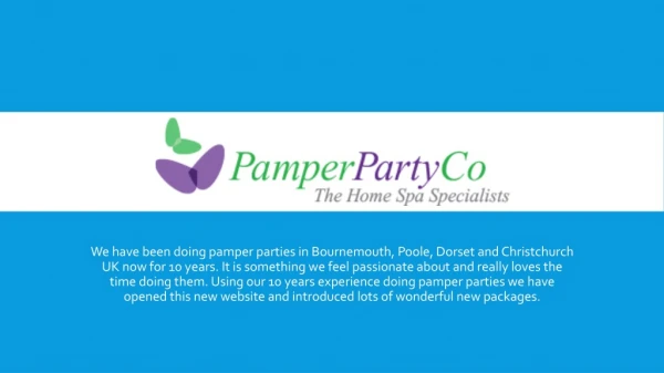Pamper PartyCo