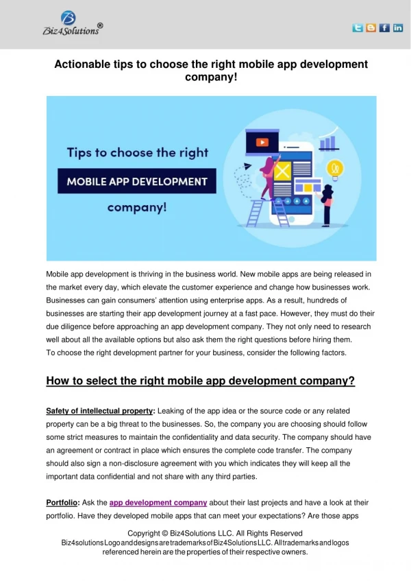 actionable tips to choose the right mobile