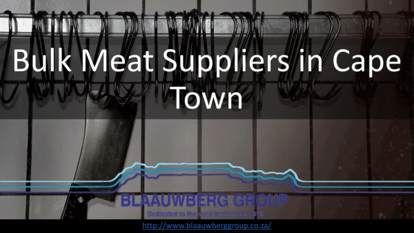 Bulk Meat Suppliers in Cape Town