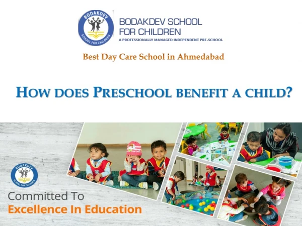 How does Preschool benefit a child?