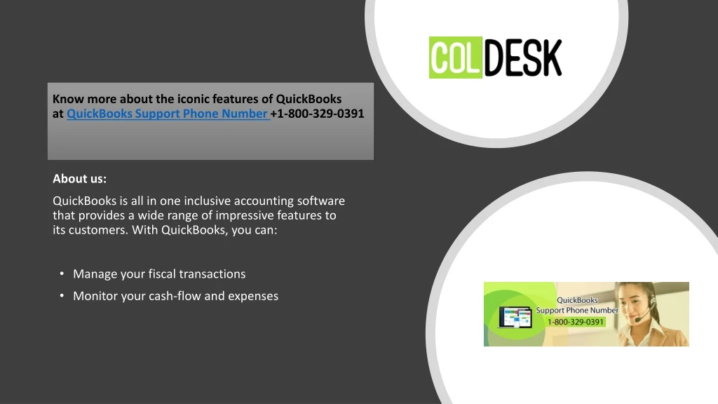 know more about the iconic features of quickbooks at quickbooks support phone number 1 800 329 0391