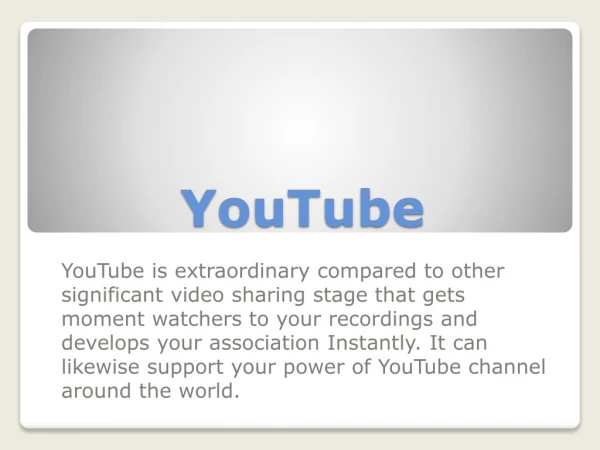 youtube