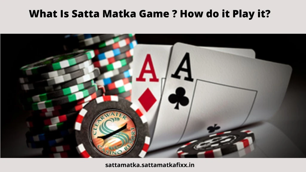 what is satta matka game how do it play it