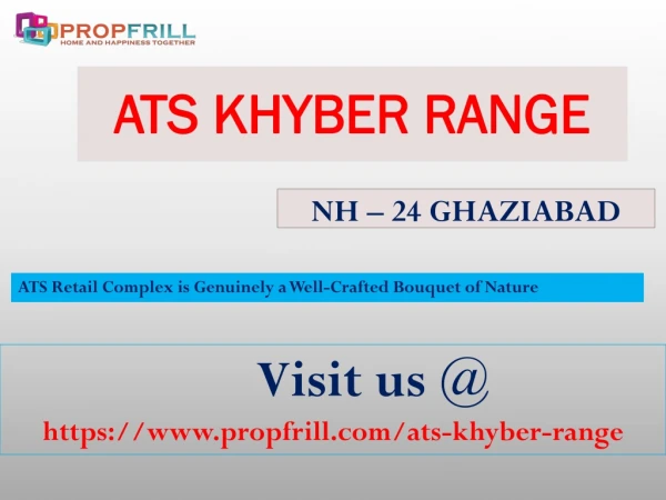 Ats Khyber Range NH - 24 Ghaziabad - A Commercial Project