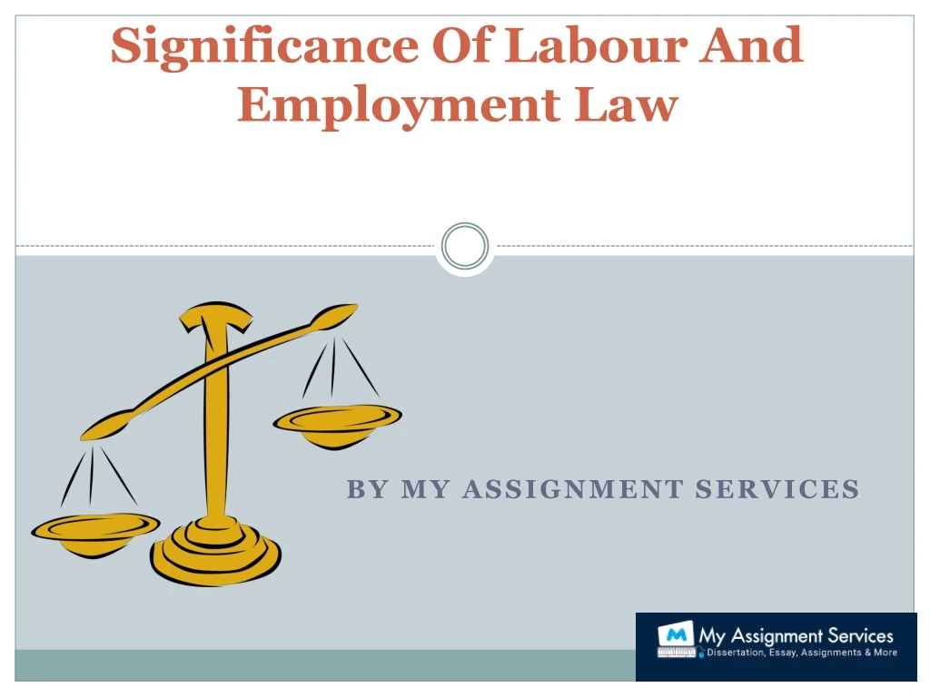 significance of labour and employment law