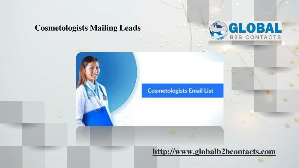 cosmetologists mailing leads