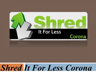 Document Shredder Service - slide 1