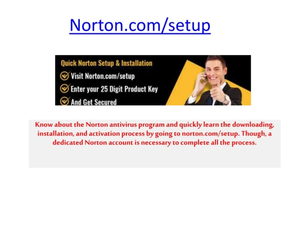 norton com setup