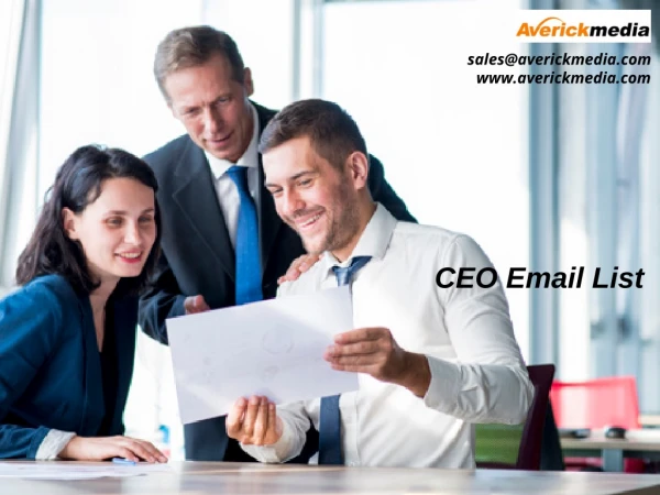 CEO Email List | CEO Email Addresses