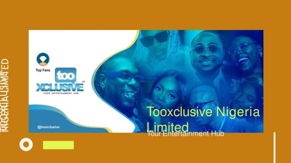 Davido - Tooxclusive