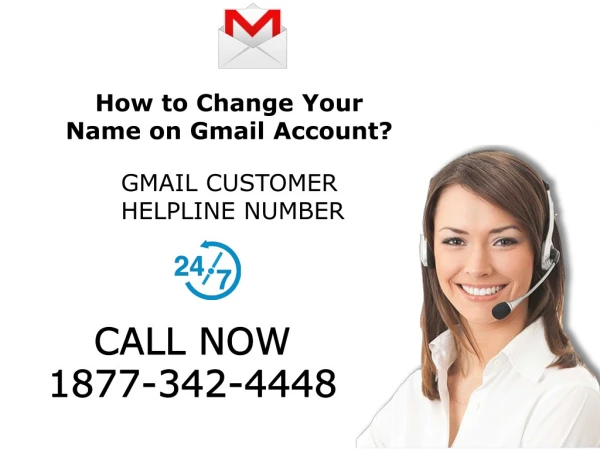 How to change your name on gmail account? | Gmail Customer Helpline Number 1877-342-4448