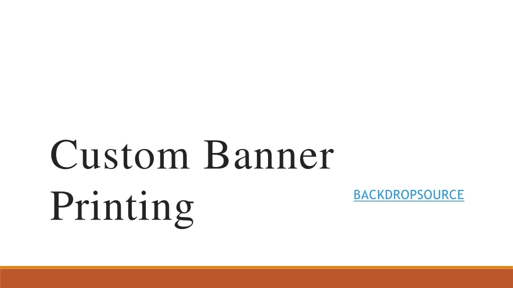 custom banner printing