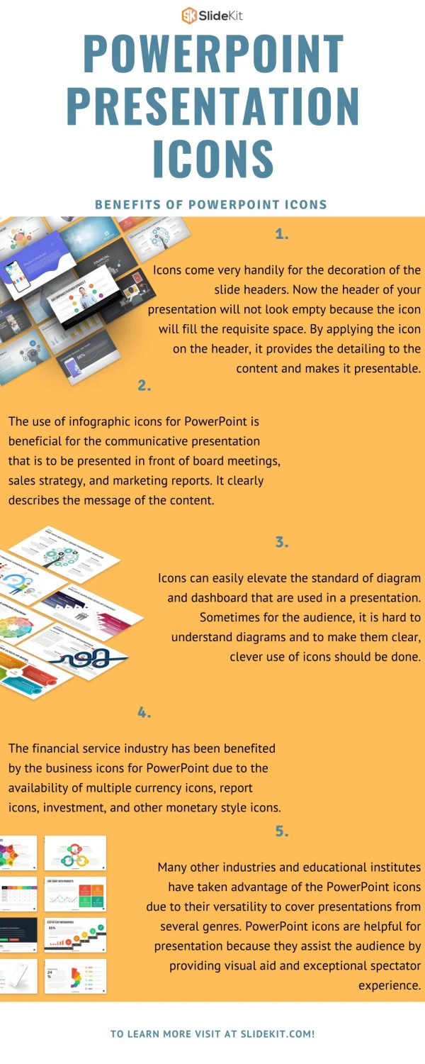 What are the benefits of PowerPoint icons?