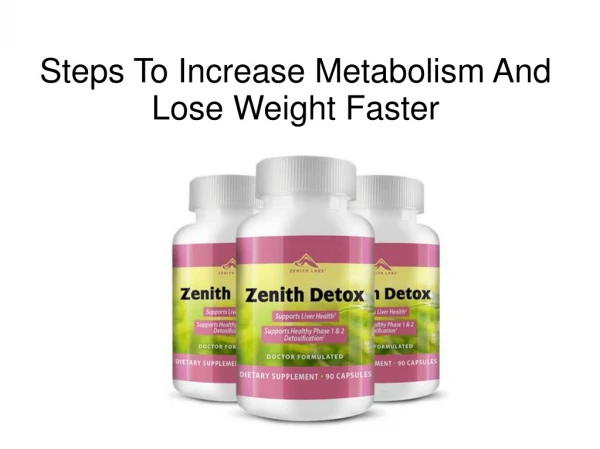 Steps To Increase Metabolism And Lose Weight Faster