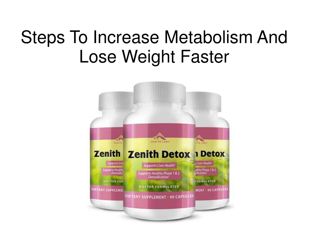 steps to increase metabolism and lose weight