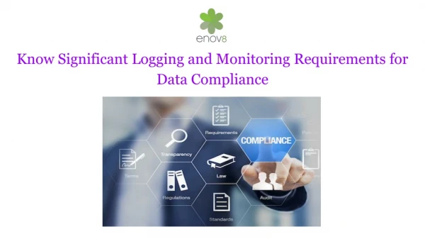 know significant logging and monitoring
