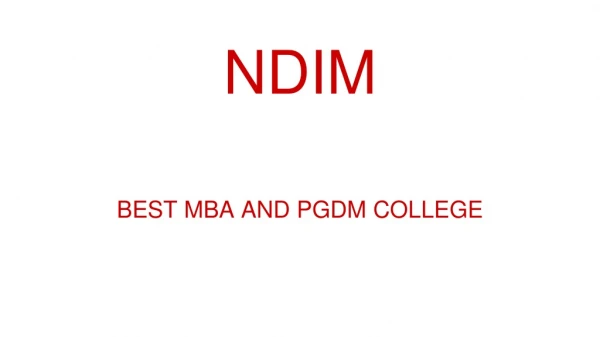Best MBA College in Delhi