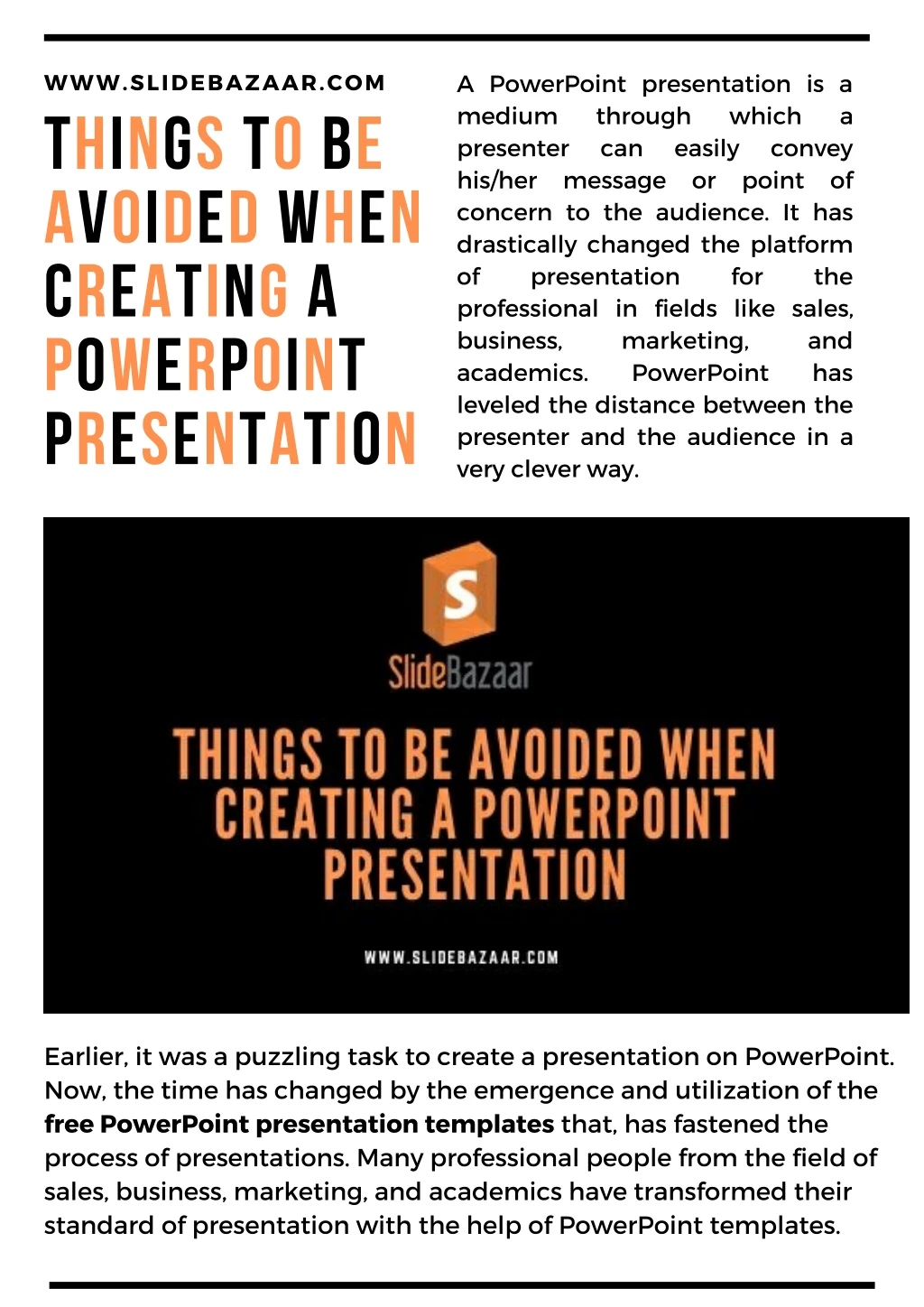 a powerpoint presentation is a medium through