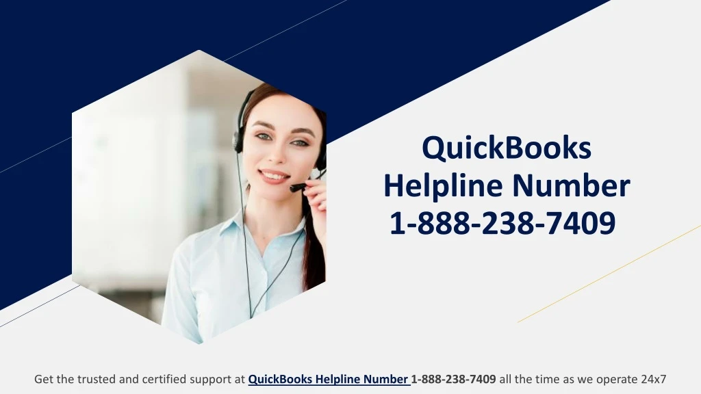 quickbooks helpline number 1 888 238 7409