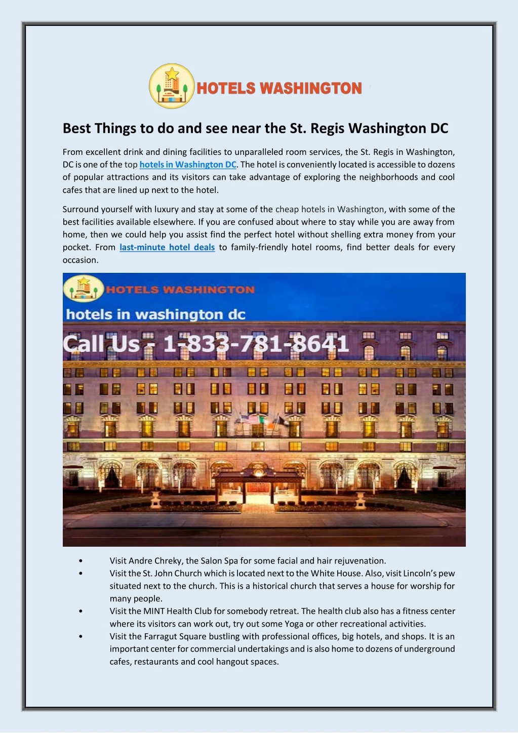 best things to do and see near the st regis