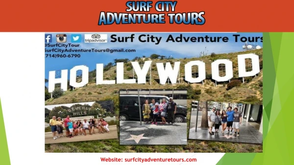 Make an unforgettable Beverly Hills tour with Surf City Adventure Tours