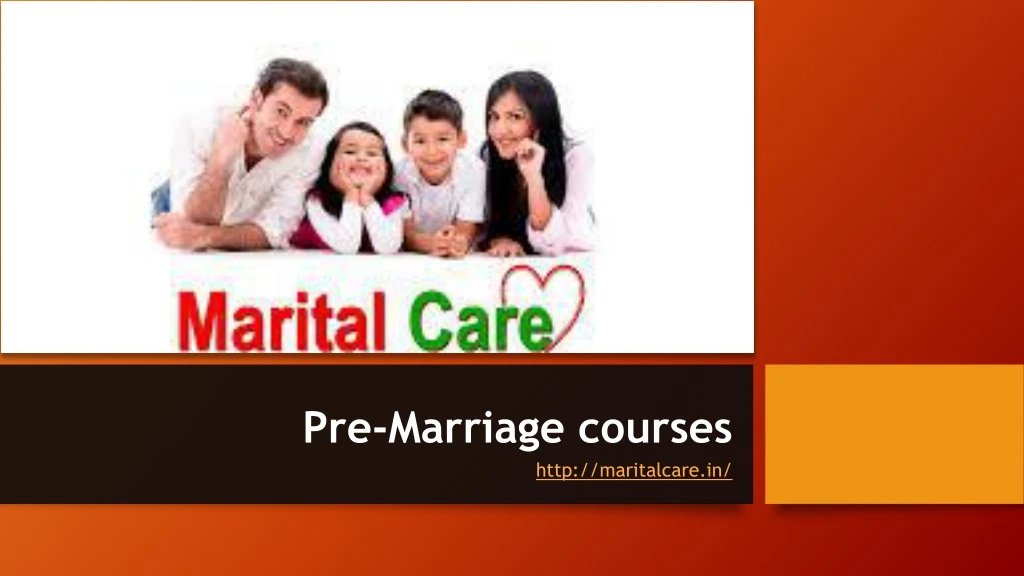 pre marriage courses