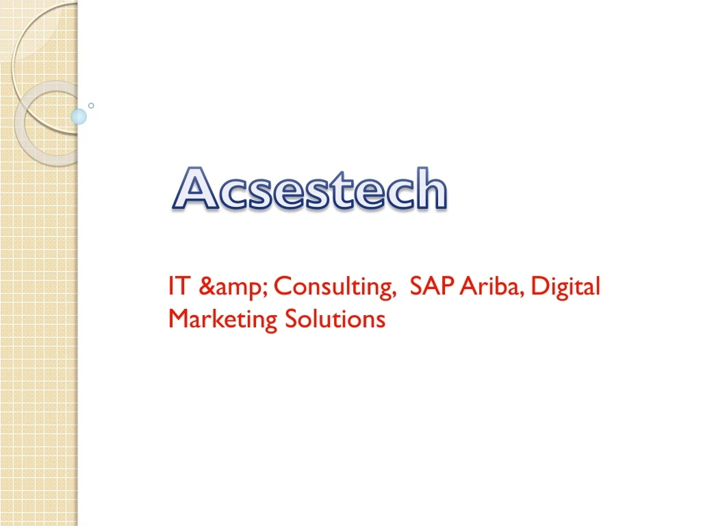 it amp consulting sap ariba digital marketing solutions