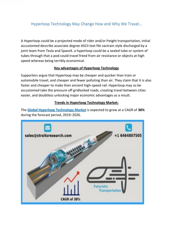 hyperloop technology may change