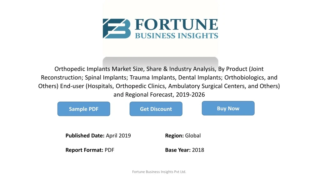 orthopedic implants market size share industry