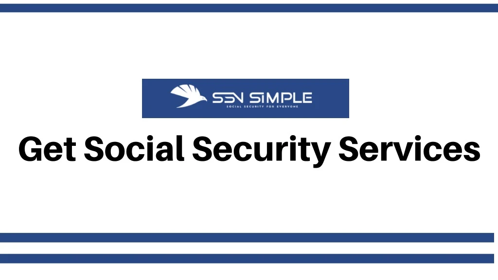get social security services