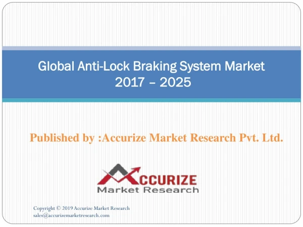 global anti lock braking system market 2017 2025