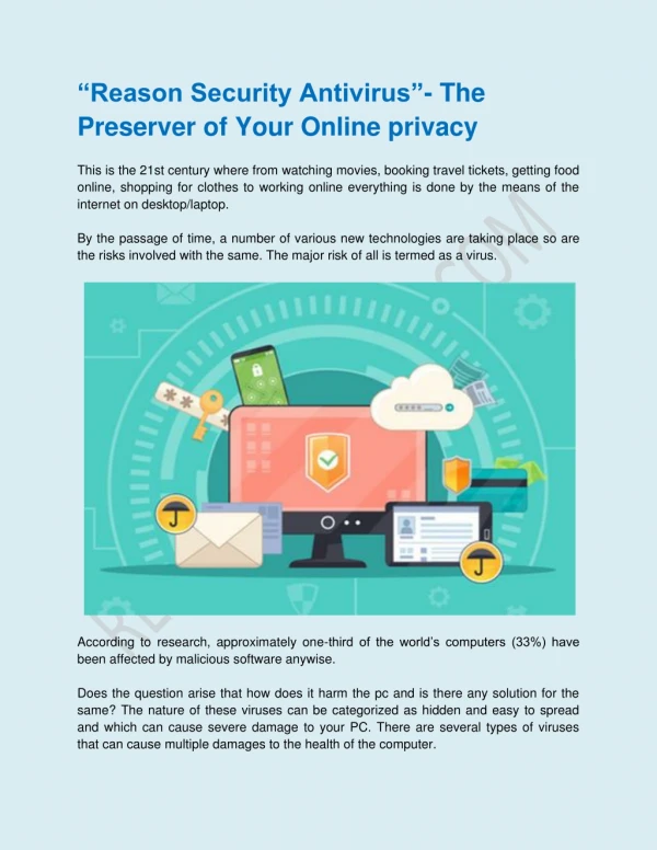 reason security antivirus the preserver of your