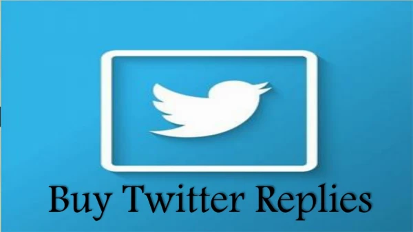 buy twitter replies