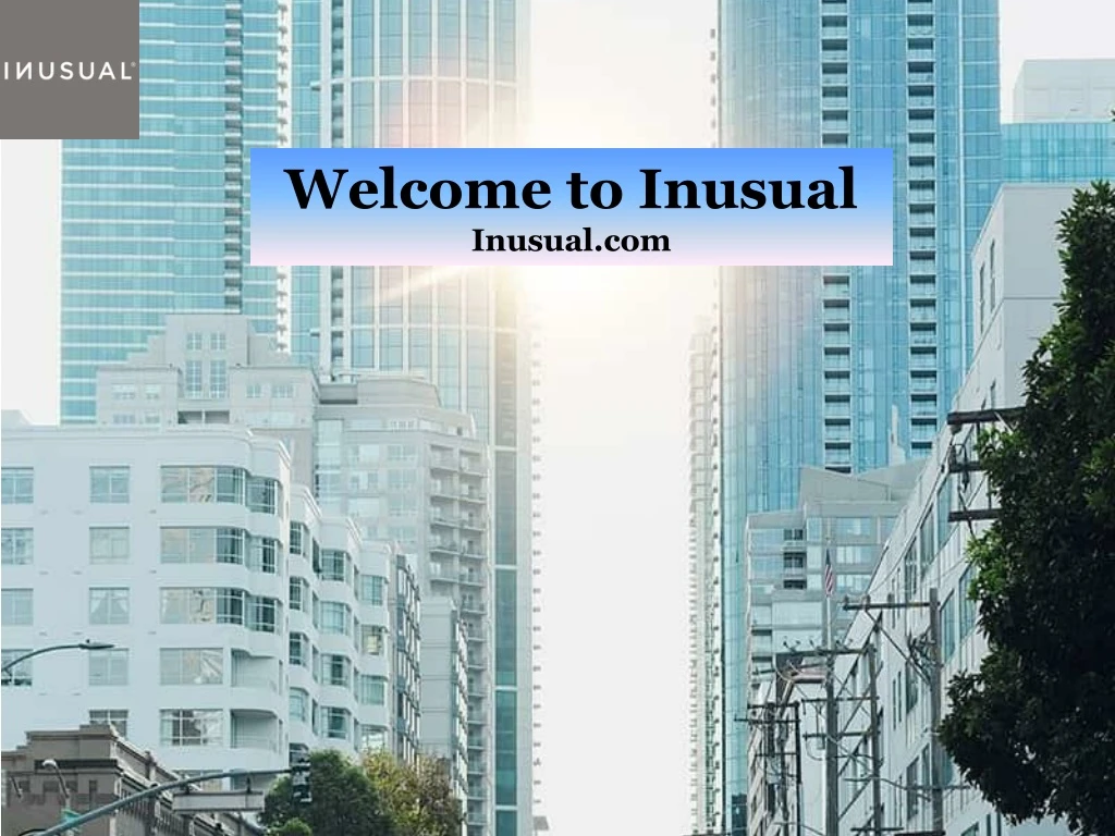 welcome to inusual inusual com