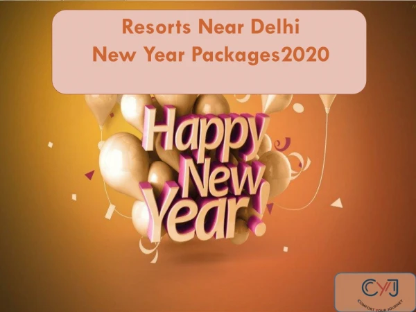 New Year Packages 2020 | New Year Party 2020 near Delhi