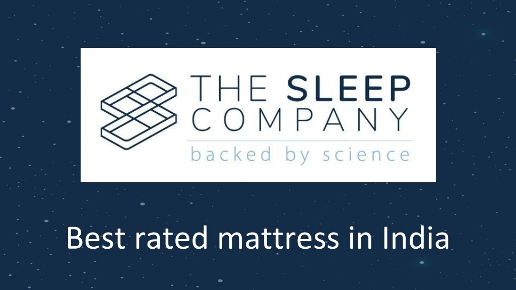 best rated mattress in india