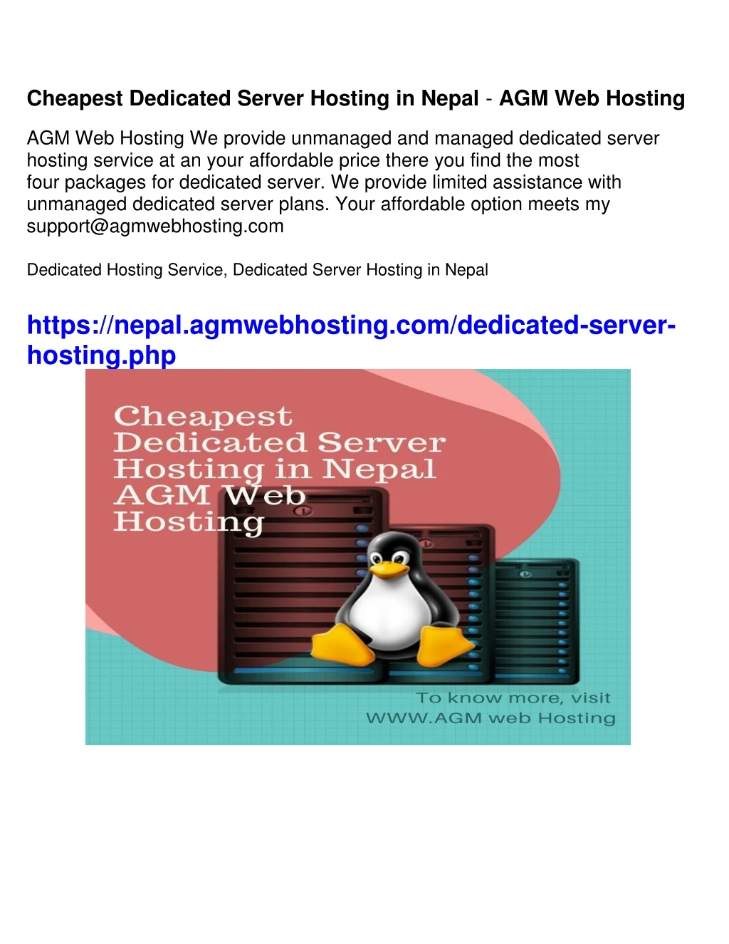 cheapest dedicated server hosting in nepal