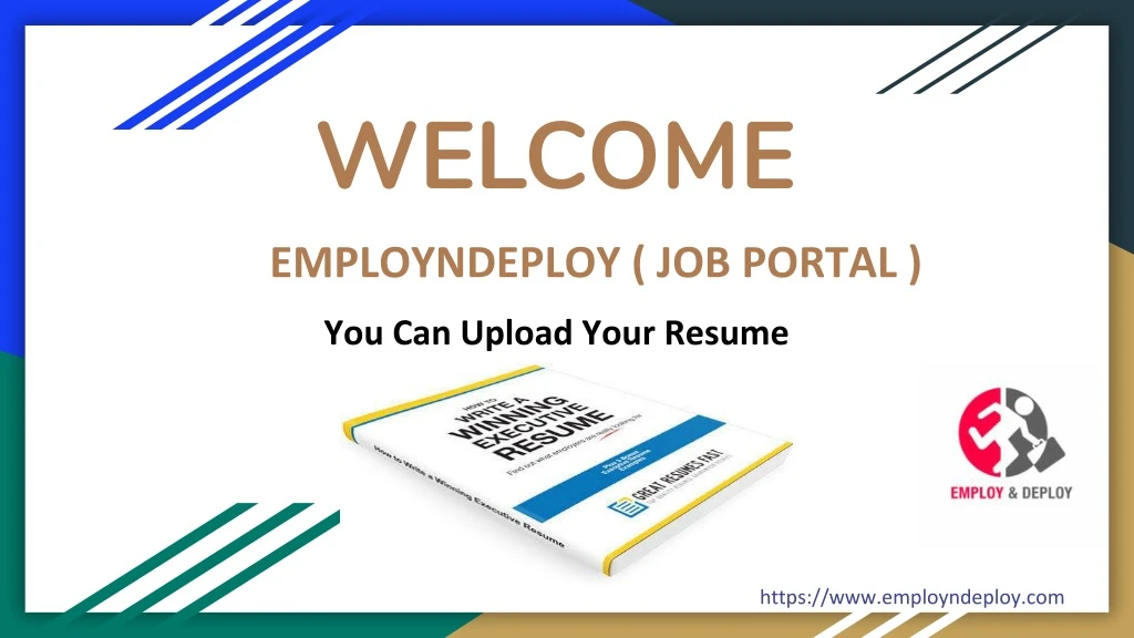 welcome employndeploy job portal