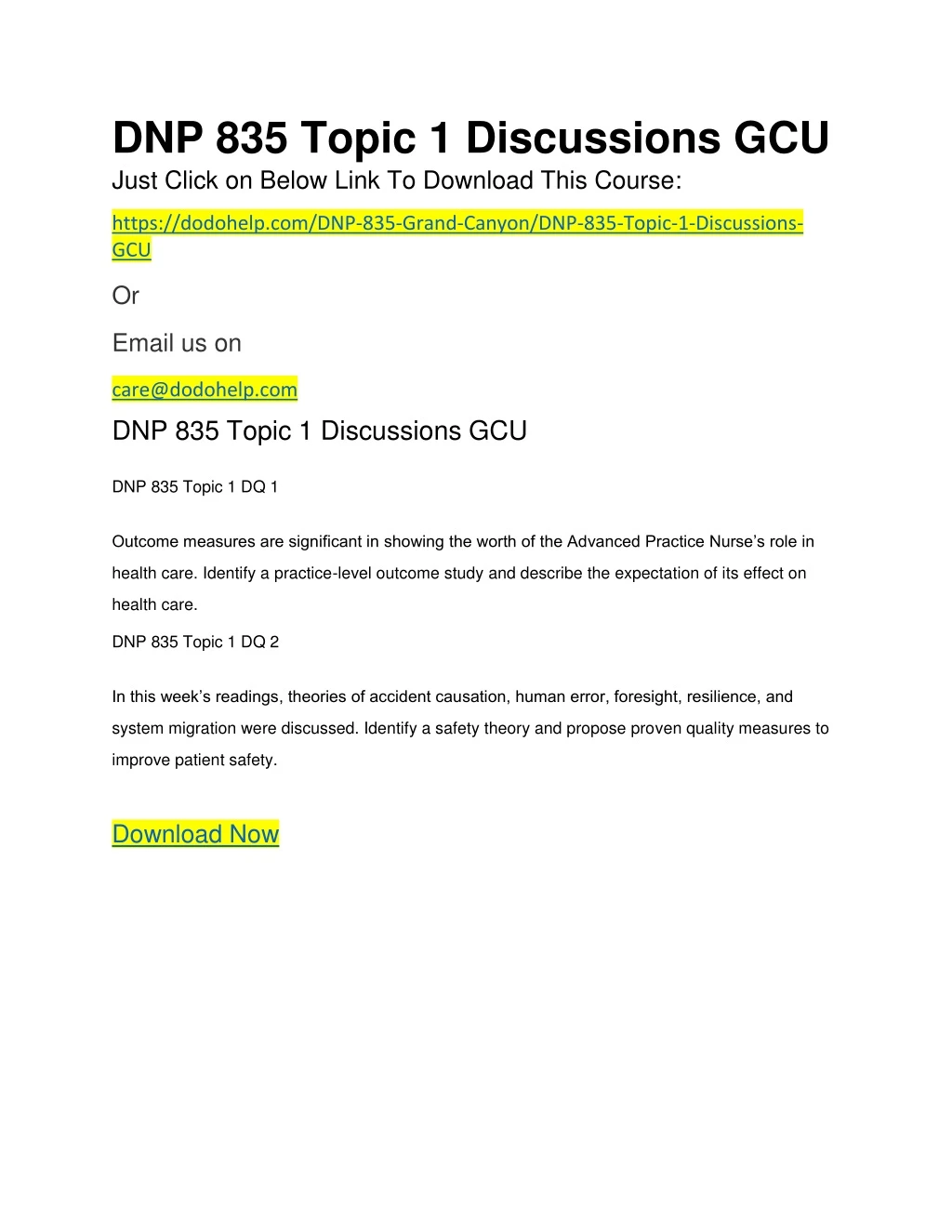 dnp 835 topic 1 discussions gcu just click