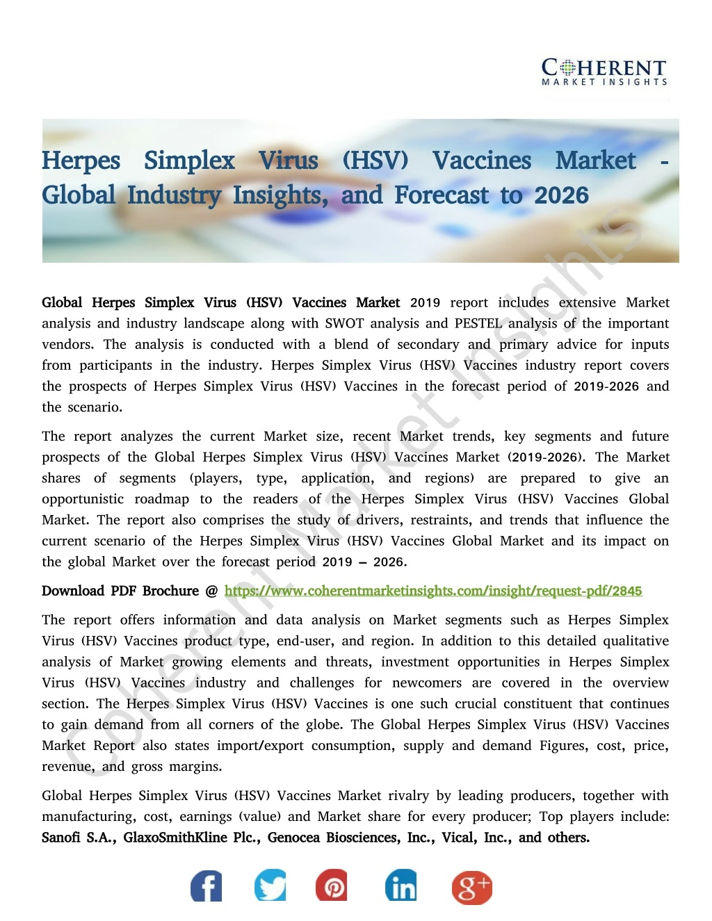 herpes simplex virus hsv vaccines market herpes