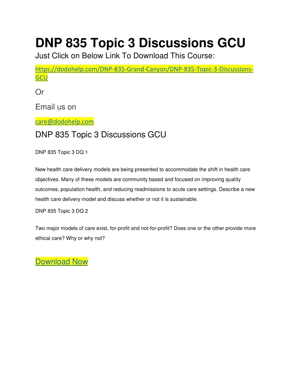dnp 835 topic 3 discussions gcu just click