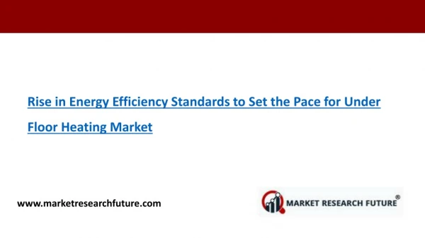 rise in energy efficiency standards