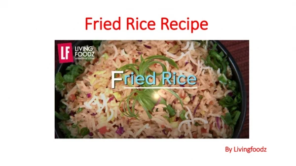 fried rice recipe