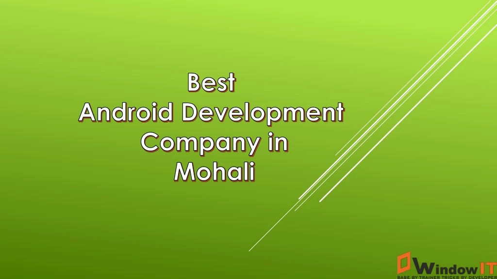 best android development company in mohali