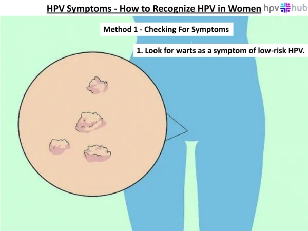 HPV Symptoms - How to Recognize HPV in Women